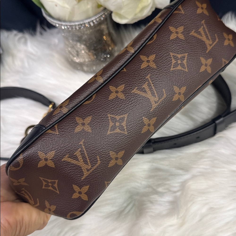 🤎LOUIS VUITTON Monogram Odeon PM Black - Picture 4 of 16